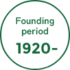 Founding period 1920–